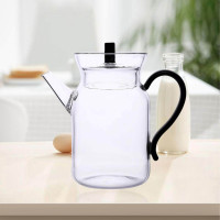 Teko Kaca Dapur, Teko Kopi Teko Es Tetes Dengan Tutup 350 Ml Untuk