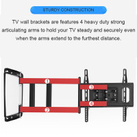 EID BEISHI 5080 TV Wall Mount Bracket angle Adjustable 4 Arms