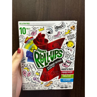 Unik FRUIT ROLL UPS CANDY VARIETY PACK - ROLLUPS USA Berkualitas