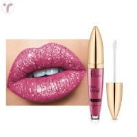 Lip Gloss mengilap untuk wanita dan anak perempuan berkilau dengan