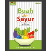 Termurah Flashcard Buah Dan Sayur / Mainan Kartu Pintar Edukasi Anak