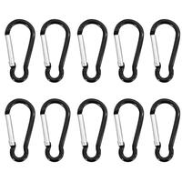 New 10pcs Travel Backpack Carabiner Hiking Camping Spring Hang Clip Ho