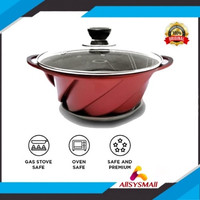 Tulban Baking Multy Pan SUGGO /Cetakan Bolu + Tutup Kaca Original
