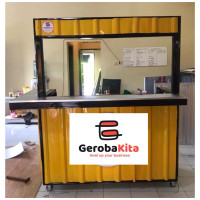 BERKUALITAS Meja Booth jualan murah/ meja jualan/ meja jualan kuliner/