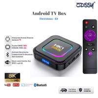 HK1 RBOX K8 Android 13 TV BOX RK3528 64GB 32GB 16GB 2.4G 5G 6 BT 5.0 8