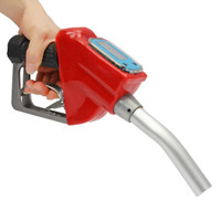 Digital Flow Meter Indicator Fuel Gasoline Petrol Oil Refueling for