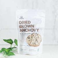 80G Dried Brown Anchovy Ikan Teri Jengki Kering Bebas Pemutih &