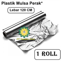 Plastik Mulsa Perak Lebar 120 Cm Mulsa Grenjeng