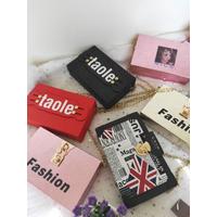 tasimpor cewek wanita fashion lucu selempang bahan kulit canti handbag