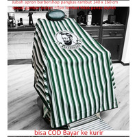SUPER MURAH Jubah apron barbershop pangkas rambut 140 x 160 cm sesuai