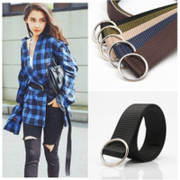 Ikat Ban Pinggang Impor TACTICAL #658 Korea Fashion Kulit Gasper Sabuk