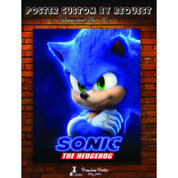 Poster Custom By Request - Requested By Kzi - Sonic Hedgehog Asli
