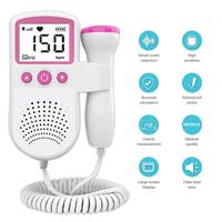 Upgraded Fetal Doppler Pregnancy Heart rate Monitor Baby Fetal Heart