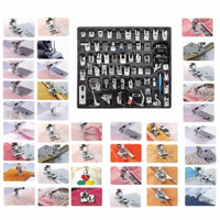 Presser Foot Feet Kit - Knitting Needle Domestic Sewing Machine .