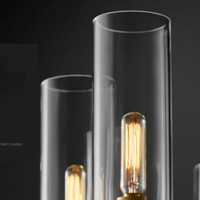 E14 Led Postmodern Copper Glass Gold Black Round Led Lamp Led .