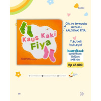 [Pinisi] Kaus Kaki Fiya-Buku Anak Boardbook Mengenalkan Warna