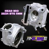 HEAD / KOP YAMAHA MIO SMILE / SPORTY 5TL RUBAH SUDUT KLEP 28/24