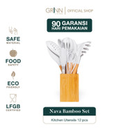GRINN LIVING Nava Bambu Set Kitchen Utensil Alat Masak /