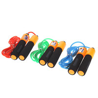 HU_KI02 Skipping Jump Rope Kansa With Soft Handle and Counter Analog -