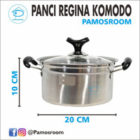 Panci Regina Uk.20cm Merek Komodo Serbaguna Dan Murah