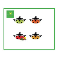 Maspion Bugs Dot Panci Polkadot 20 Cm modern - Orange