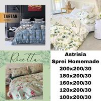 Astrisia - Sprei Fitted Homemade Katun Premium King Size / Single Size