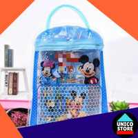 STATIONARY SET FREE BAG / SET ALAT TULIS ANAK SEKOLAH 7 in 1 MOTIF