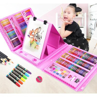 Sale [Mtp)Paling Lengkap Crayon Anak Pengasah 208Pcs Set Alat