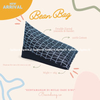 [TERINDAH.2] BEAN BAG JUMBO RAH Plus Isi SIZE L (DEWASA) MOTIF SIAP PAKAI JUKUNG-SEGITIGA-TRIANGLE