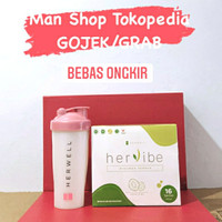 HERVIBE BY HERWELL PAKET 2 BOX - PELANGSING DIET DETOX BPOM ORIGINAL 1010