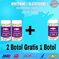 Glutatahione, Platinum Whitening Ungu Night, Pemutih Seluruh Badan Dan