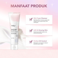 riringfd- Y.O.U Dazzling Glow Up Facial Foam 100ml