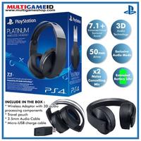 Promo Sony Platinum Wireless Headset Ps4 Best Seller