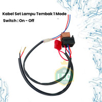 Spirit!! Kabel Set Relay Lampu Tembak sorot switch relay fuse 2 mode