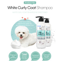 Terlaris Forbis White Curly Coat Shampoo & Conditioner Anjing Bichon 550Ml