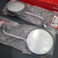 JUAL Kaca Spion Kanan Kiri 2PC Scoopy Esp Hitam Bulat KYT Original Honda