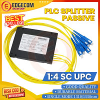 Terbaruuu!!! PLC Pasif Splitter 1:4 UPC Passive PLC Spliter 1x4 UPC Fiber Optik FO