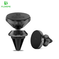 Murah FLOVEME 360 Rotation Magnetic Air-Vent Car Holder For Smartphone BLACK (Terbaik)