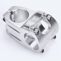MTB Bike Handlebar Stem Bicycle Stem 31.8 40 MM Aluminum Alloy Bicycle Short Handlebar Stem Riser Fixed Bar Cycling Accessories