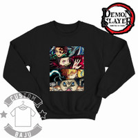 Sweater Crew Angry Stare Anime Kimetsu no Yaiba 887
