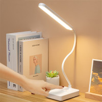 30 LED Reading Light Dimmable 3 Modes USB Rechargeable Touch Control Reading Study Light Table Lamp  Bedroom Christmas Gift