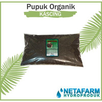 Reidi Pupuk Organik / Kascing Bekas Cacing Vermicompost KERING - 1 kg