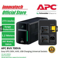 MapanJaya- APC BVX700LUI-MS UPS 700VA 360W BVX700LUIMS BVX700 BVX700L EASY USB