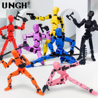 UNGH Multi-Jointed Movable Robot 3D Printed Mannequin Toy 13 Action Figure Full Body Movable Robot Toys Gifts For Children