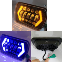 0Lampu Daymaker Kotak 7 Inch Jeep Feroza Taft Dot 3 Usa