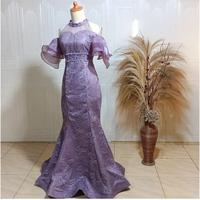 gaun singer gaun pesta panjang