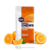 New Gu Energy Chews Orange / Electrolytes Hydration Chew Bar Gel