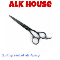 GUNTING KHUSUS SALON RAMBUT STAINLESS MODEL FLAT TRAP JEPANG