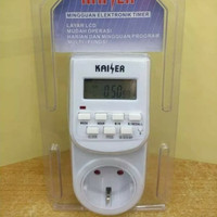 stop kontak timer kaiser digital analog kaiser