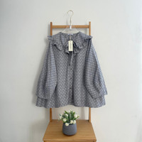 Eclemix Top Aria | Atasan Wanita Blouse A-line Kerah Lebar